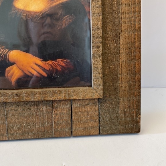 WOOD picture frame 8” x 10” western rustic - Picture 3 of 9